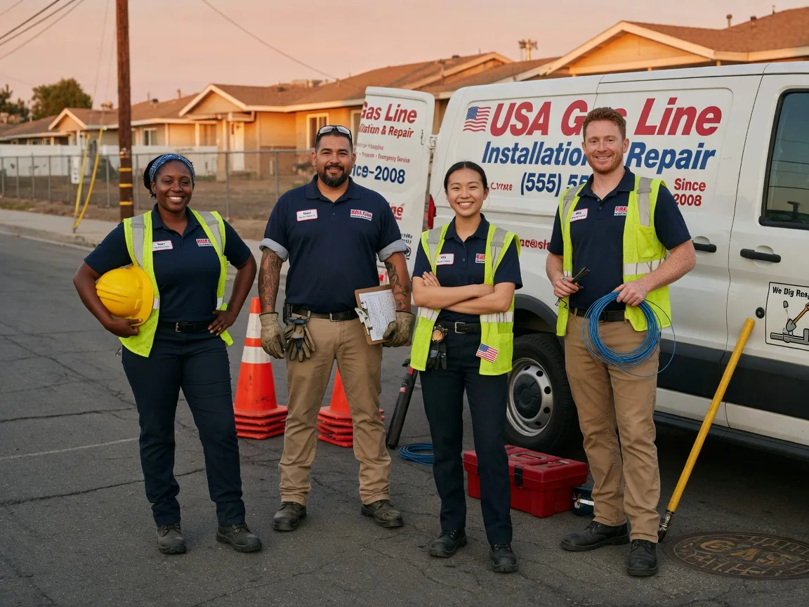 Gas Line Installation company in Wallaceton, PA